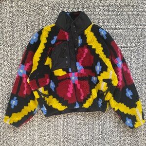 FP Movement Rocky Ridge Hit the Slopes Fleece Fuzzy Pullover XS Free People